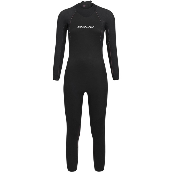 2026 Orca Womens Vitalis Hi-Vis Back Zip Open Water Swim Wetsuit NN674601 - Black